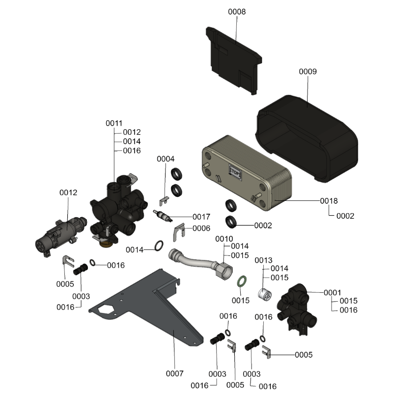 copy of Corps Vitodens 222-F B2TA 13kW