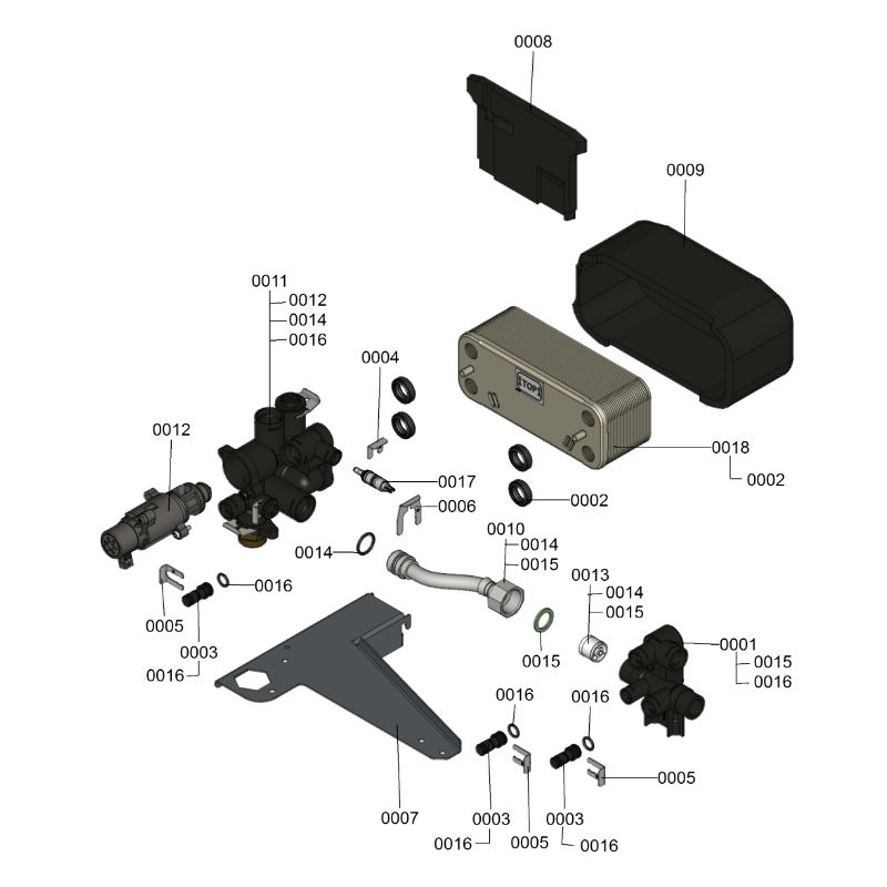 copy of Corps Vitodens 222-F B2TA 26kW