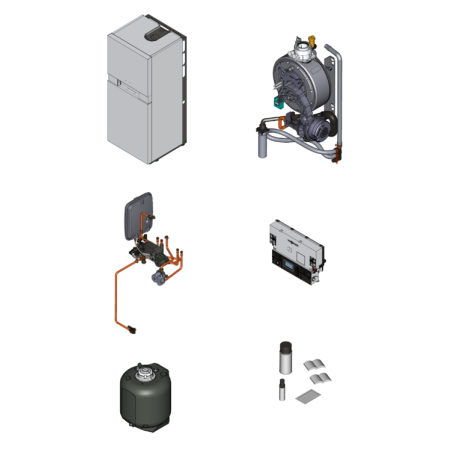 Pièce détachée Viessmann Corps Vitodens 333-F B3TA 11kW n° 7494834 Pièce détachée Viessmann Corps Vitodens 333-F B3TA 11kW n° 7494834
