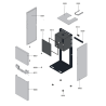 Pièce détachée Viessmann Corps Vitodens 333-F B3TA 11kW n° 7494834