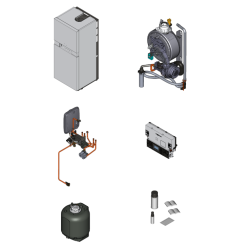 Pièce détachée Viessmann Corps Vitodens 333-F B3TA 26kW n° 7494836