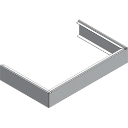 Cache pour robinetterie p. largeur 450mm