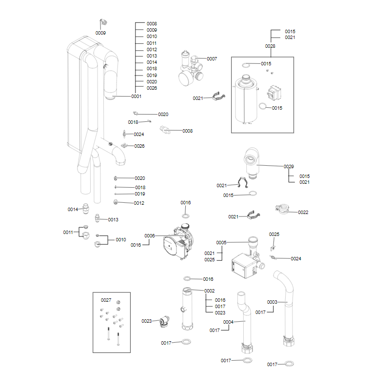 Pièce détachée Viessmann Module int. Vitocal 200-S AWB-AC 201.B07 n...