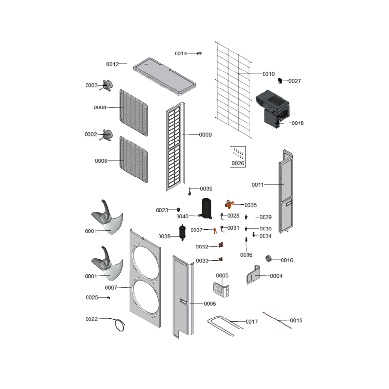 Unité extérieure Vitocal 1XX-S 12kW 400V