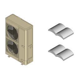 Unité extérieure 1XX-S 16kW 400V