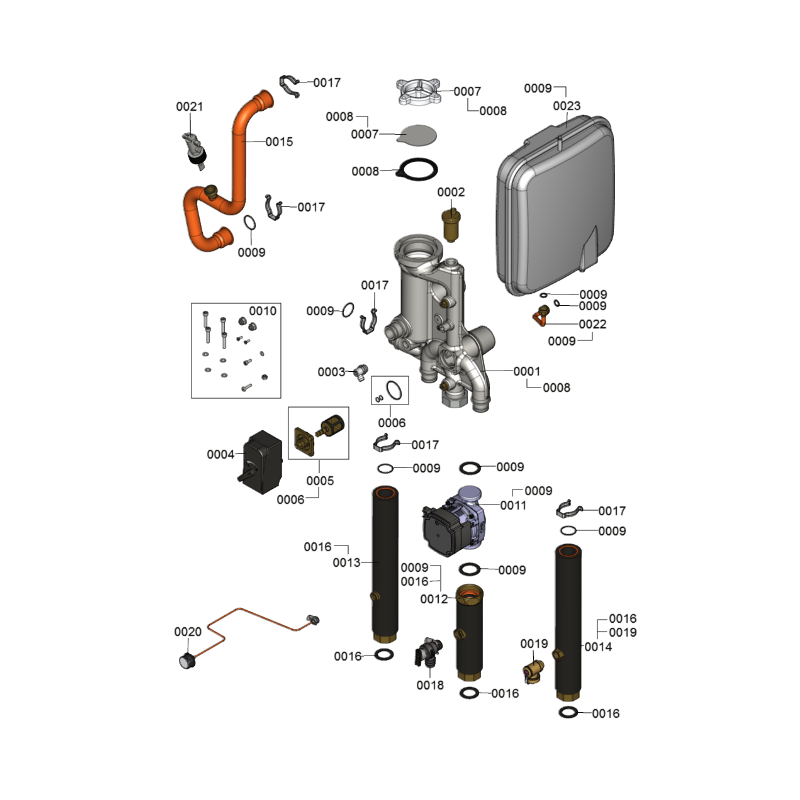 Unité int. Vitocal 100-S AWB 101.A08
