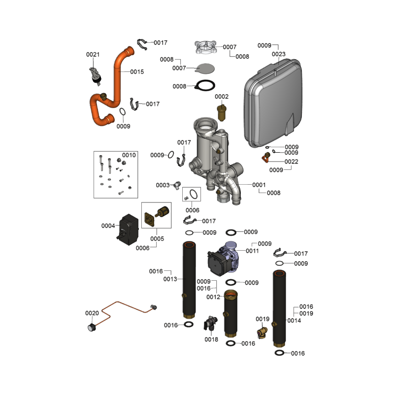 Unité int. Vitocal 100-S AWB 101.A16