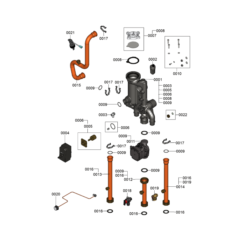 Unité int. Vitocal 200-S AWB 201.D08