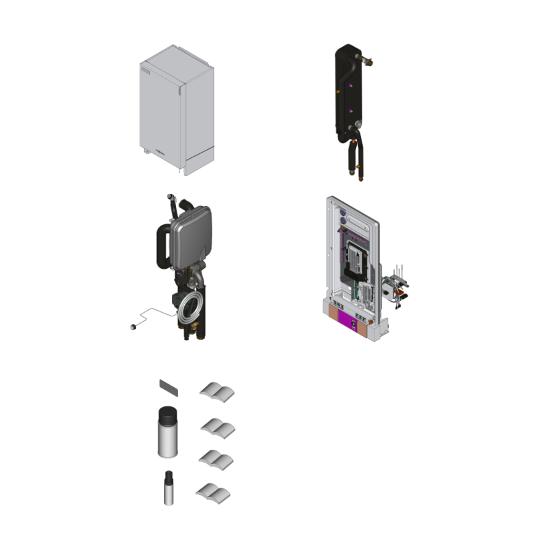 Unité int. Vitocal 100-S AWB 101.A08