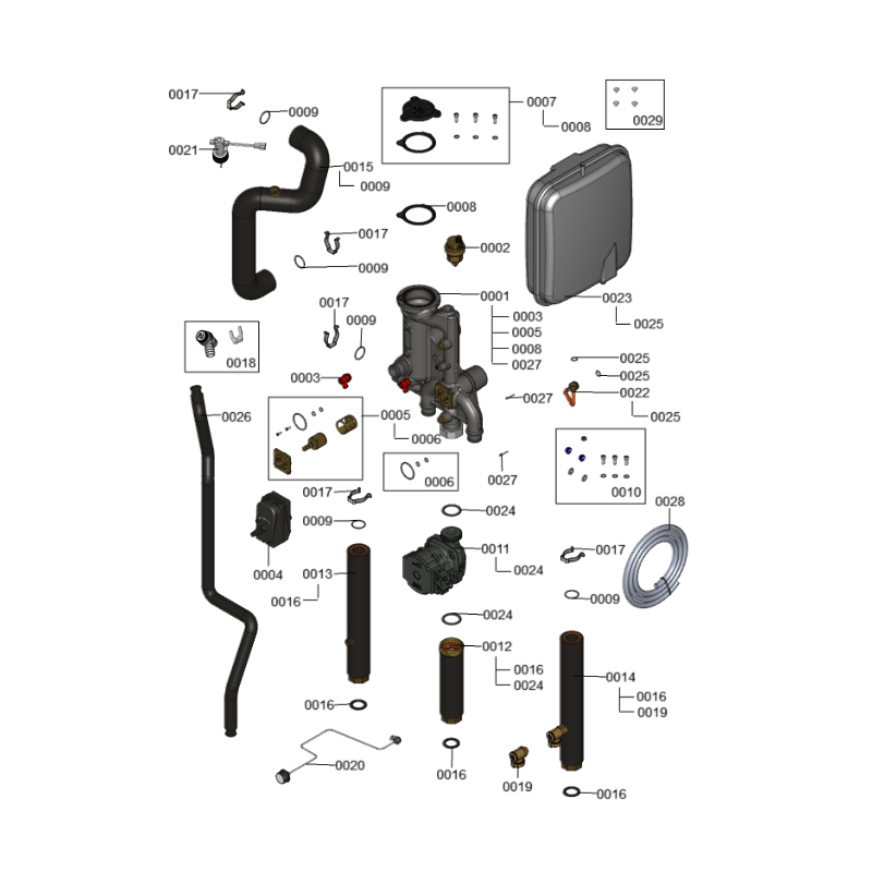 Unité int. Vitocal 100-S AWB 101.A08