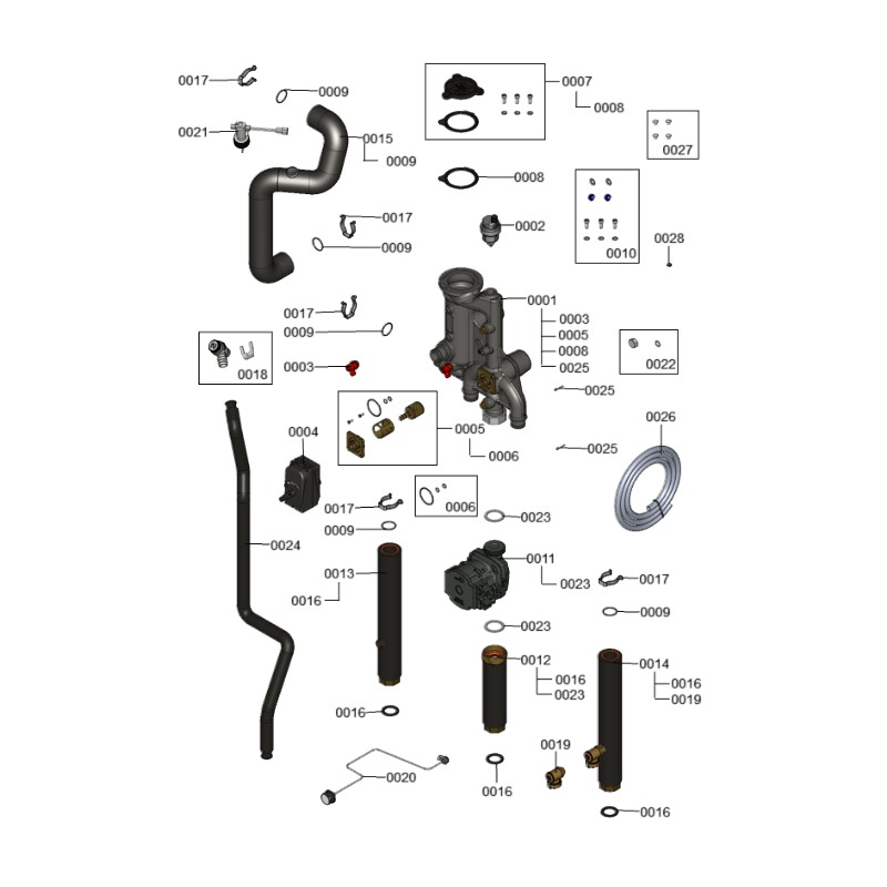 Unité int. Vitocal 200-S AWB 201.D08
