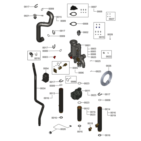 Unité int. Vitocal 200-S AWB 201.D08
