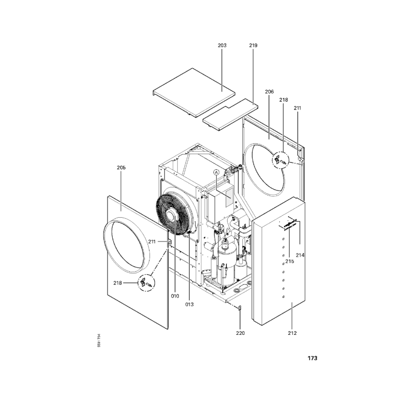 Appareil de base Vitocal 350-A 114